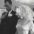 1/07/1956 Cérémonie Juive Mariage Marilyn et <b>Arthur</b>