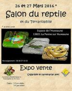 Affiche Salon du reptile et de la terrariophilie La Penne sur Huveaune