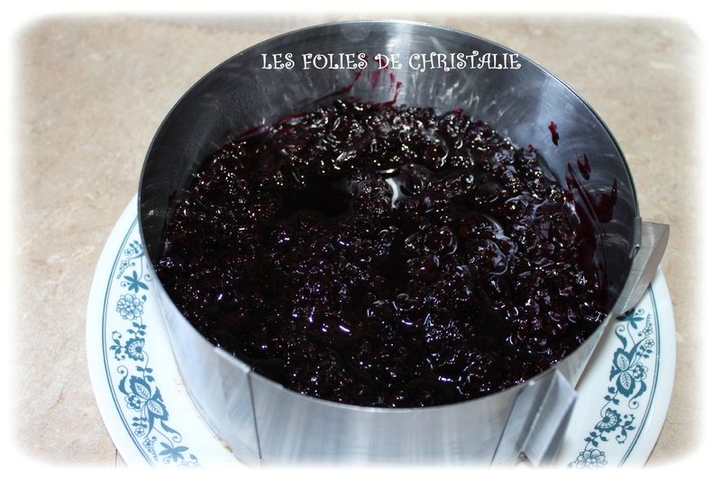 Cheesecake au cassis 7
