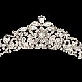 A <b>diamond</b> <b>tiara</b>, circa 1840