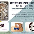 Clocréations à la boutique éphémère de Brunoy 8 au 14 juin 2020