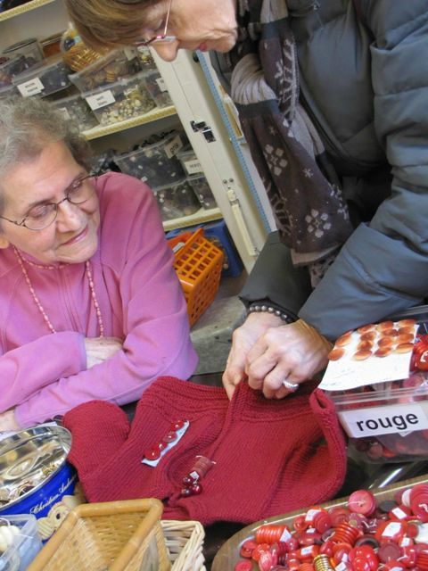 gilet rouge