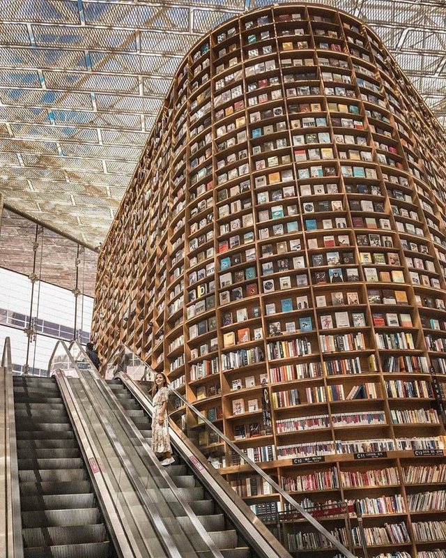 Bibliothèque Coex Mall Séoul