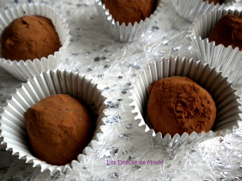 Truffes au chocolat de Noël, version express 4