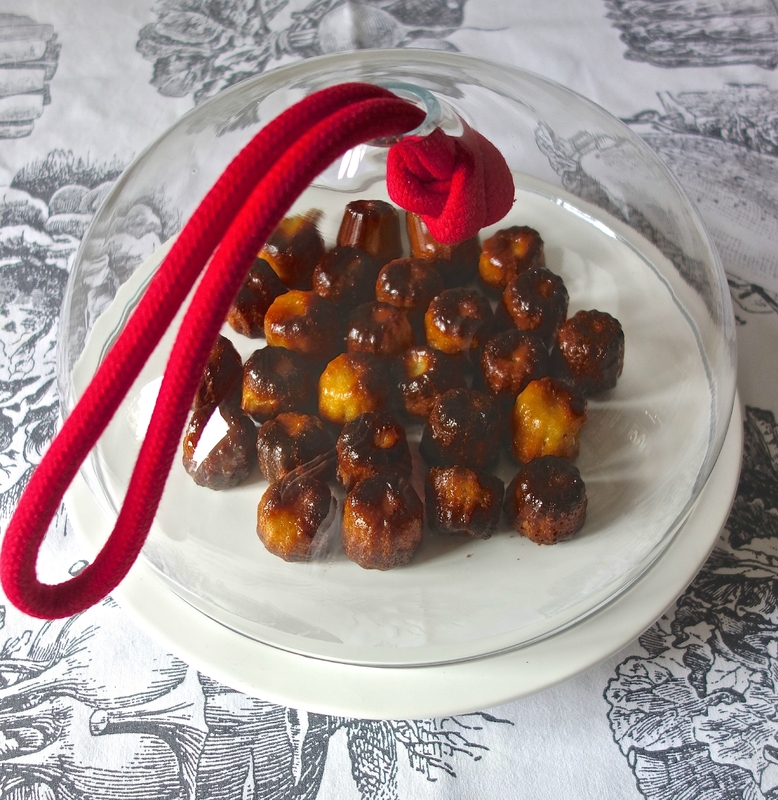 canelés au pamplemousse