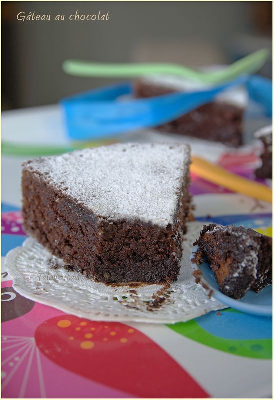 gateauchocosansfarine