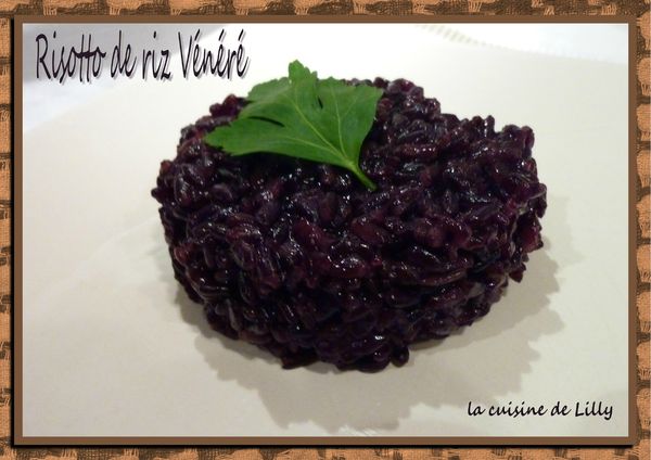 risotto de riz venere