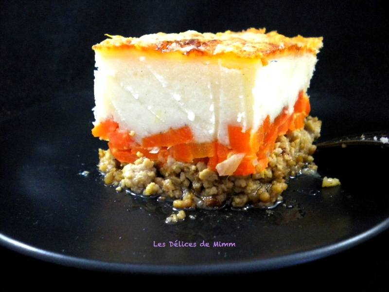 Hachis Parmentier aux carottes 4