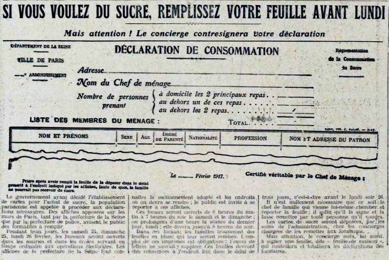 Si vous voulez du sucre