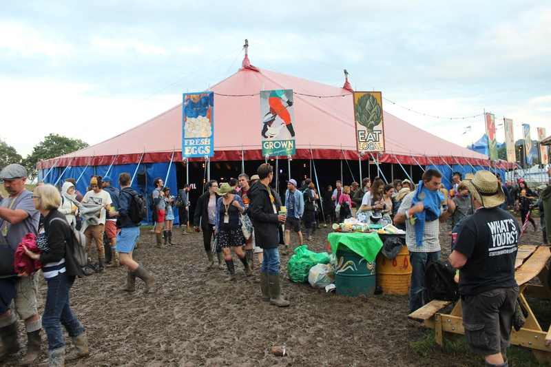 William's Green Stage Glastonbury festival 2014