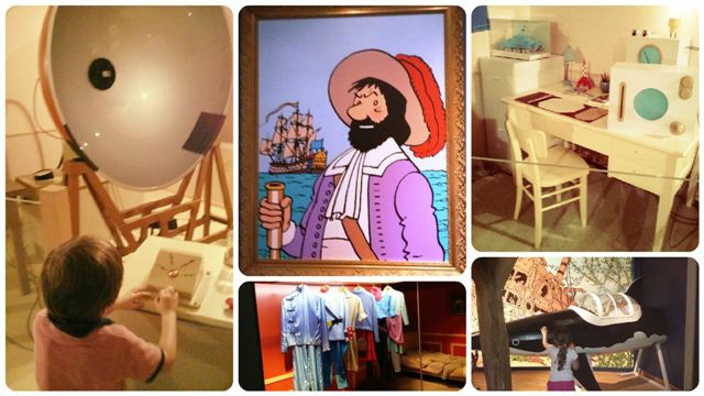 Exposition Tintin Cheverny ©Kid Friendly