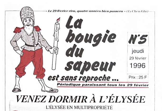 Journal La Bougie du Sapeur n°5 1996 R1 (1)