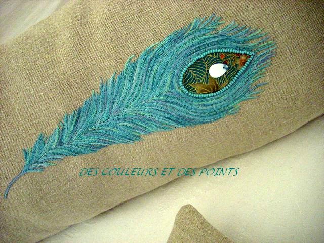 COUSSIN PLUME BRODERIE bis bis