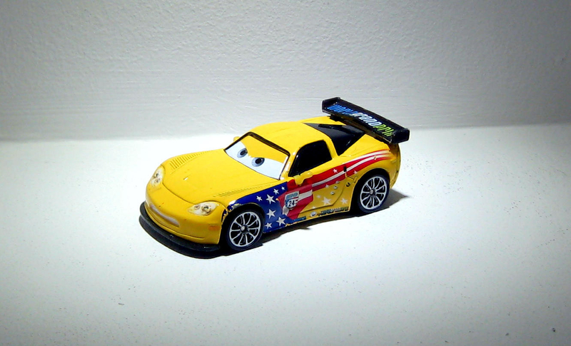 Jeff Gorvette (Cars - Mattel) 01