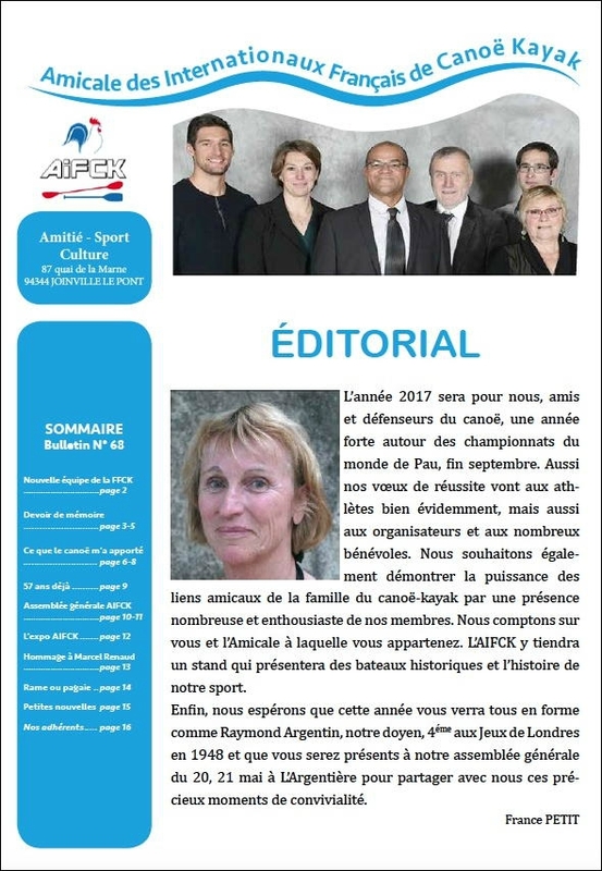 Bulletin 68 couverture