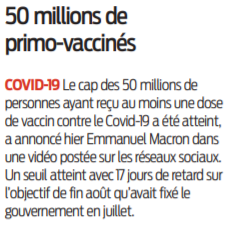 2021 09 18 SO 50 millions de primo vaccinés