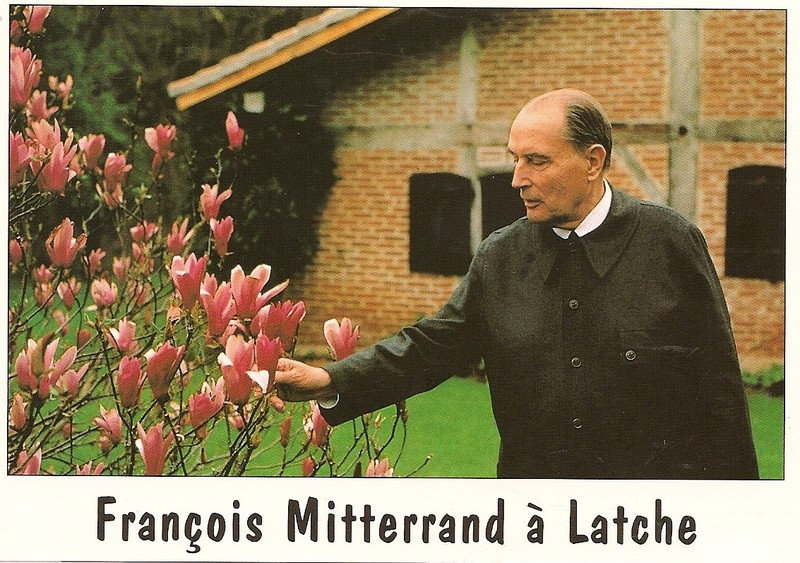 Mitterrand à Latché