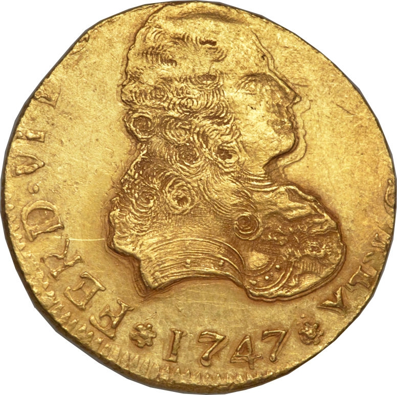 Historic Charles I Triple Unite and Ferdinand VI gold 8 Historic Charles I Triple Unite and Ferdinand VI gold 8