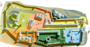 Plan du Kremlin de Kazan