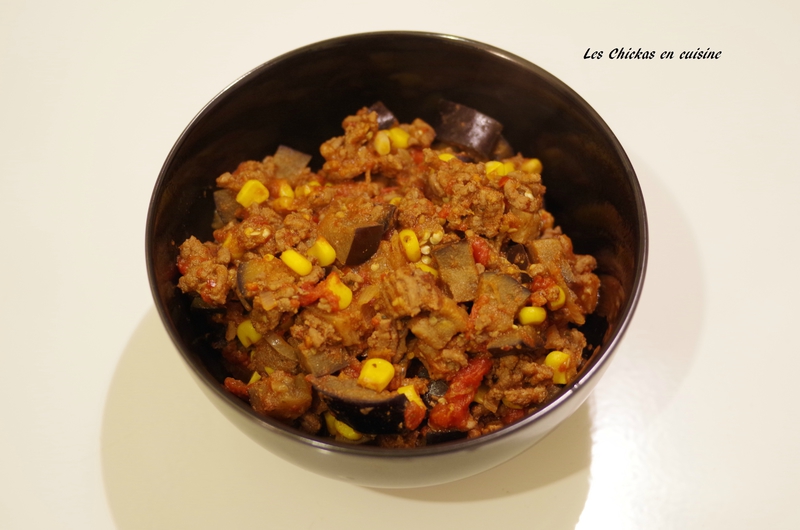 Aubergine façon chili con carne (6)