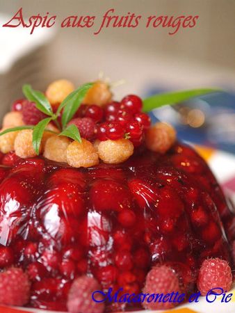 aspic de fruits rouges 9