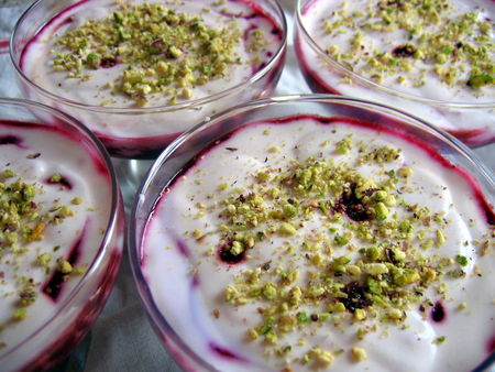 recettes dessert Mousse de fruits rouges...