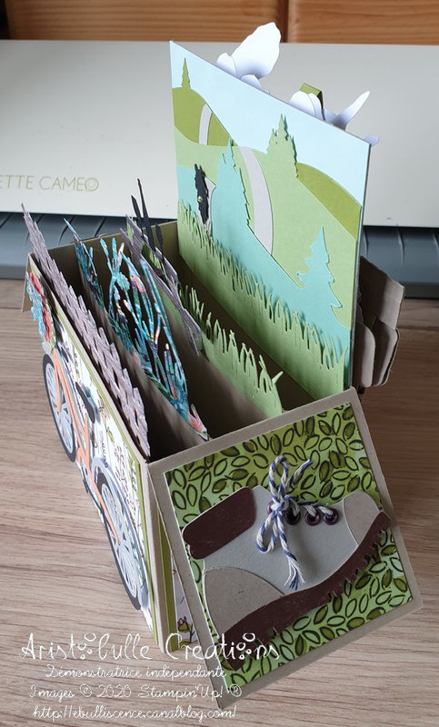 Card-in-a-box chemins de campagne - profil 2