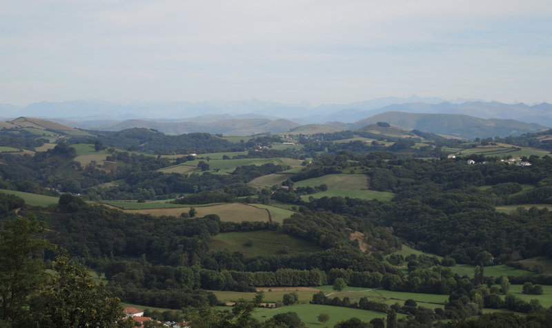 Mont Ursuya, à travers champs, second panorama
