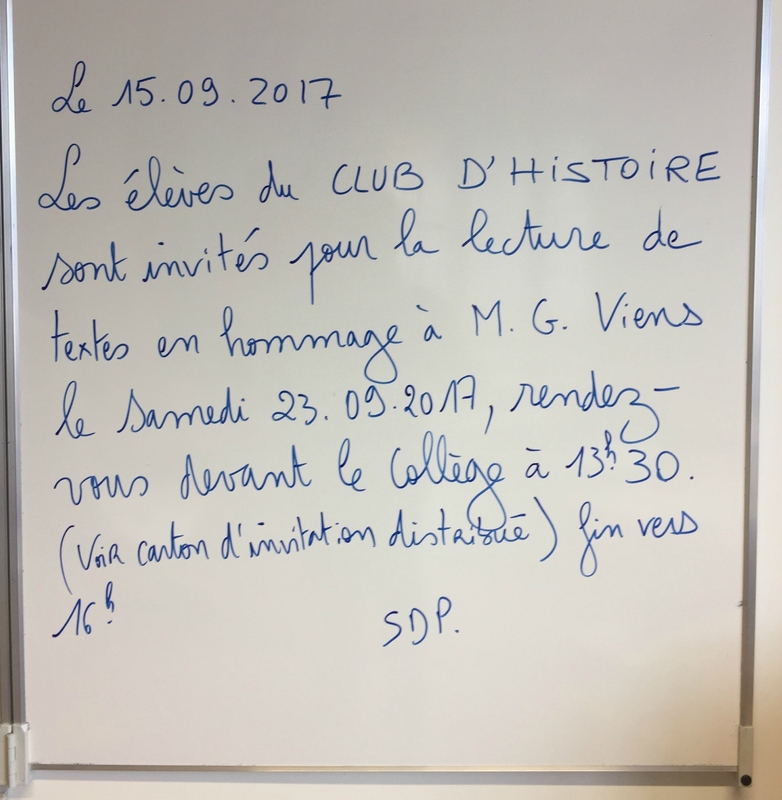 club histoire