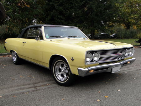 CHEVROLET Chevelle Malibu SS Convertible 1965 Retrorencard 1