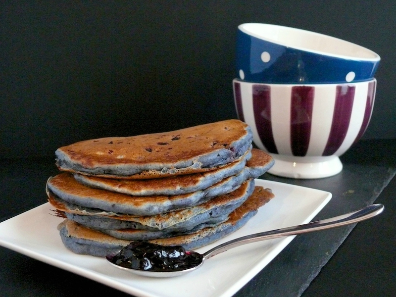 Pancakes myrtilles