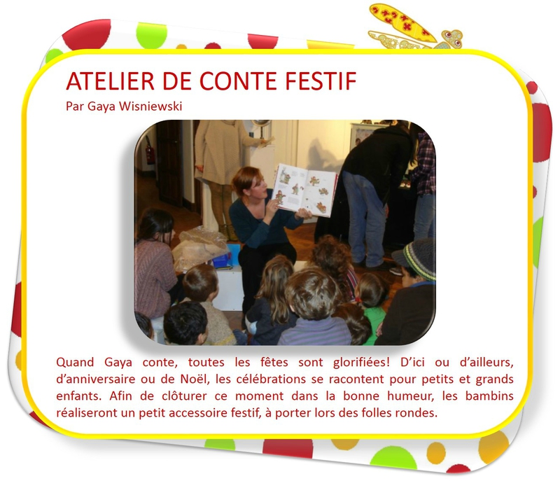 Atelier conte festif