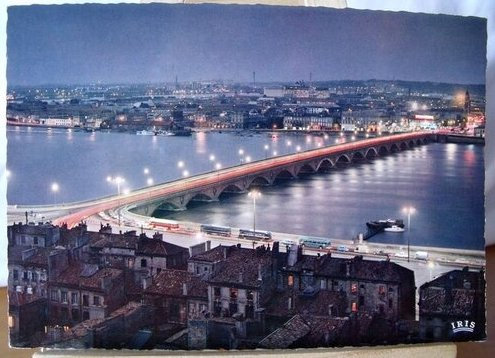 Bordeaux - pont sur la gironde -130 Ecrite