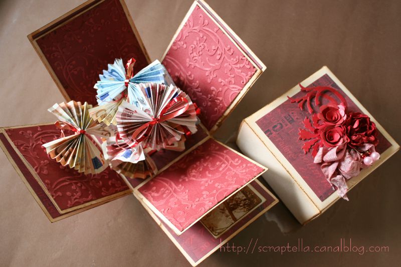 Caja sorpresa para enamorados (regalo) - Photo de Mis Minis -  S{crap}tellala vida en Scrap