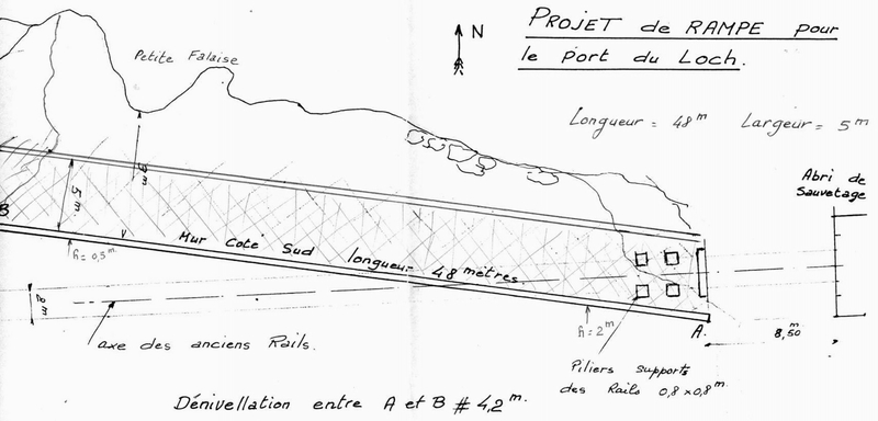 Ch39 - Avant projet de la cale pour le port du Loch en 1988