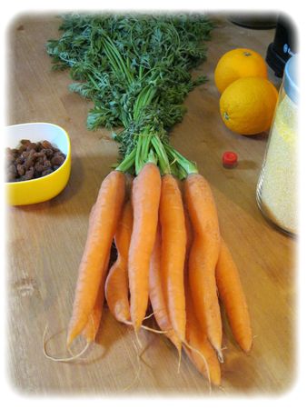 Polenta aux carottes confites Polenta aux carottes confites