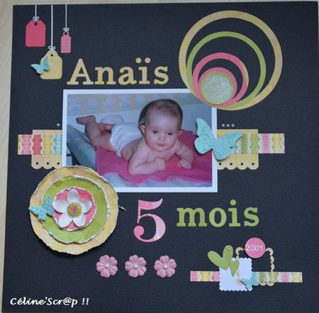 Anaïs 5 mois - Avril 2012