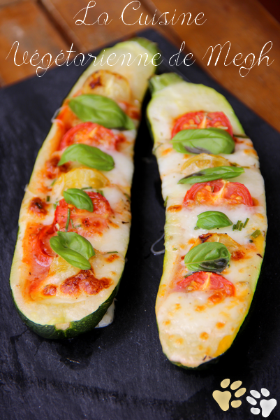 Courgettes farcies tricolores 2