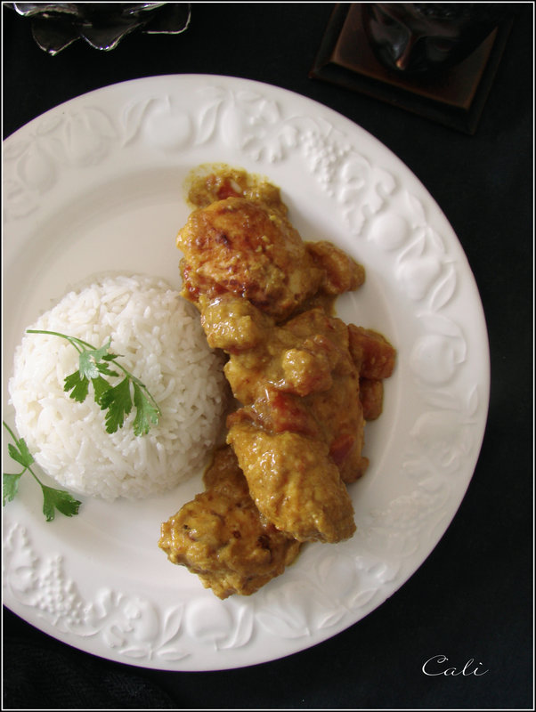 Poulet Balti au Lait de Coco & Basmati à la Cardamome 001