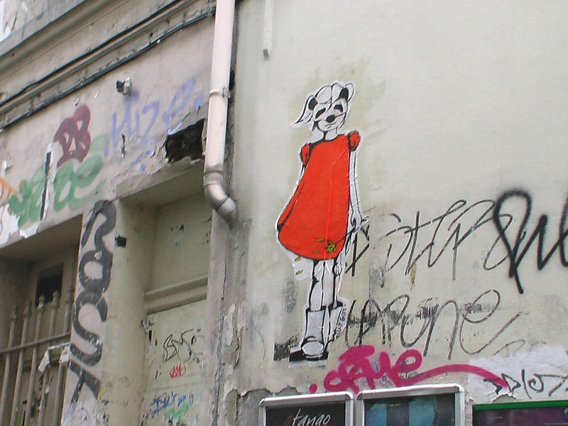 orange silly girl brussels rue de la fourche