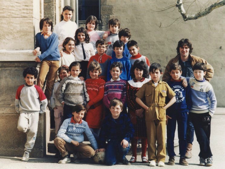 école Lavieu 1985