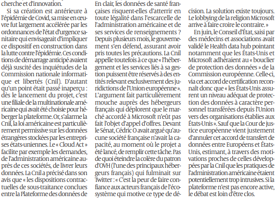 2020 07 29 SO Microsoft raflera-t-il les données de santé2