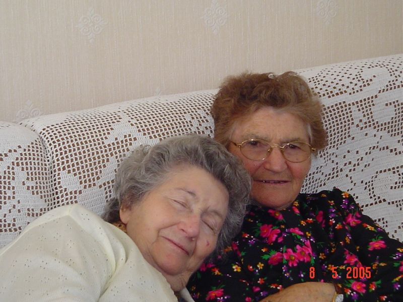 Jeanne Basset & sa soeur Germaine Gizardin