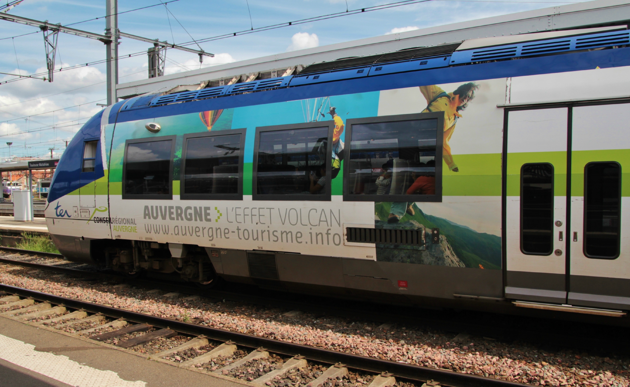AGC livrée spécial Auvergne touristique