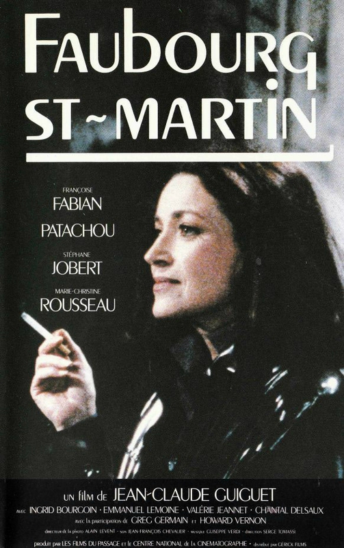 Affiche Film Faubourg Saint-Martin Jean-Claude Guiguet