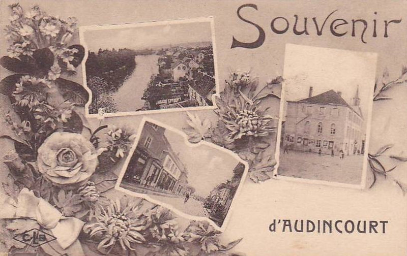 CPA Audincourt Souvenir