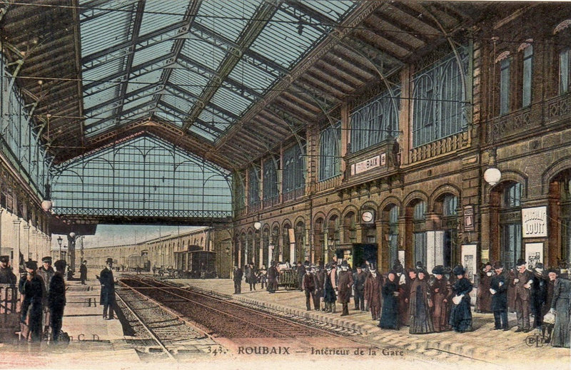 CPA Roubaix La gare