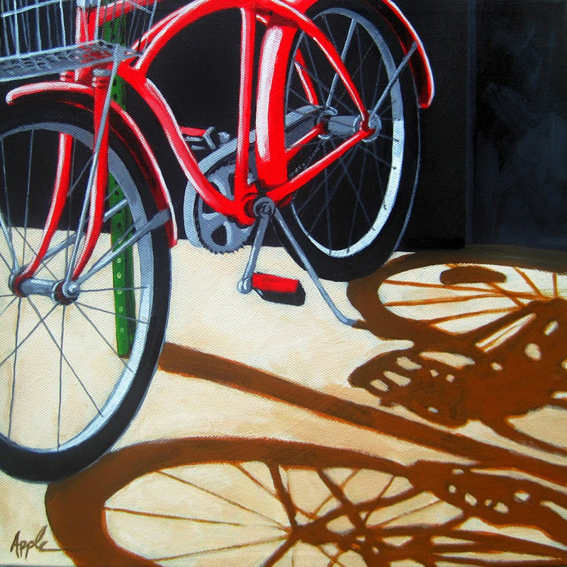 bicycle Linda Apple-In the Shadows