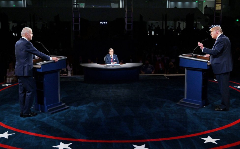 Biden Trump first debate 2020
