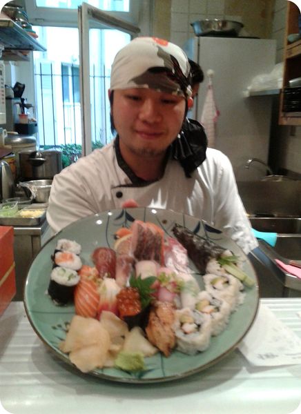 Sushi_Gourmet_Chef_et_assiette